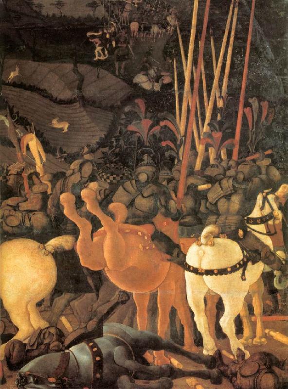 UCCELLO, Paolo Bernardino della Ciarda Thrown Off His Horse (detail) wt oil painting picture